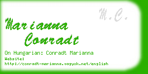 marianna conradt business card